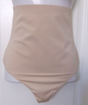 Maidenform High Waist tummy control Shaping Thong Beige Size Large Style... - $16.78