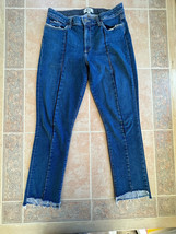 Paige Julia  jeans Felice uneven Hem Felice Women Size 31 - £57.62 GBP