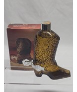Vintage AVON WESTERN BOOT Leather After Shave Decanter With Original Box... - €13,08 EUR