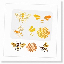 Large Size Bee Honeycomb Art Painting DIY Kit for DIY Gifts, Shirts, and Wall De - £14.46 GBP