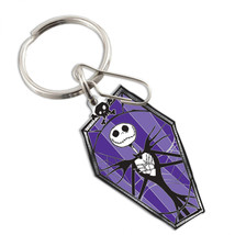 The Nightmare Before Christmas Jack Skellington Coffin Enamel Keychain P... - £10.34 GBP