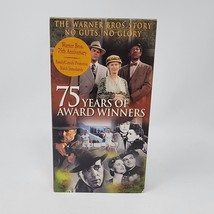 The Warner Bros Story No Guts No Glory 75 Years of Award Winners VHS Tape - £10.36 GBP