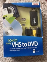 Roxio Easy VHS to DVD Converter For VHS Tapes Hi8 Video8 Home Videos Windows - £18.92 GBP