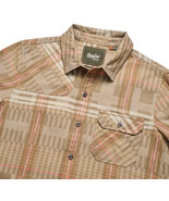 Howler Bros Men&#39;s Harker&#39;s Flannel Shirt Conor Plaid Natural Size Medium... - $1,104.45 MXN