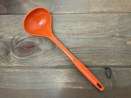 Vintage Foley Soup Ladle Burnt Orange 11” Made In USA - $11.54