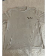 Gap Graphic T Shirt Short Sleeve 1969 Brown White Wood Carl’s Stone Mens XL - $264.75 MXN