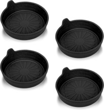 Car Cup Holder 4 Pack Silicone Car Coasters Universal Non Slip Recessed ... - £15.09 GBP