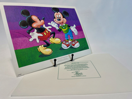The Disney Store Cast Member Holiday Lithograph (Collection of 3) - $149.00