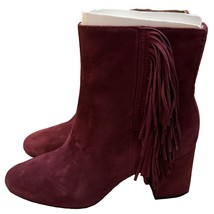 FRYE Women&#39;s Jodi Fringe Short Suede Ankle Bootie Size 7.5 New No Box - $99.00