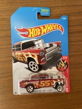 Hot Wheels 55 Chevy Bel Air Gasser HW Flames Diecast Car - $10.00