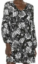 NWT Women’s Karen Kane Smocked Sleeve Dress Black/White Size S - £18.47 GBP