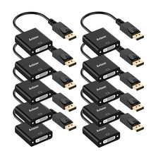 Displayport To Dvi Adapter 10Pack, Display Port To Dvi-D Adapter (Male To Female - £71.93 GBP