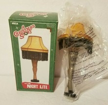 A Christmas Story Leg Lamp Nightlight Plug Hallmark Sleigh Ride Ornament NIB - £15.68 GBP