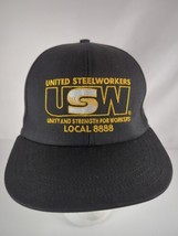 United Steelworkers USW Unity and Strength for Workers Local 8888 Snapback - £23.17 GBP
