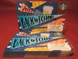 Starbucks, 2017 Back to School Gift Card New Unused with Tags - £5.02 GBP