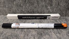 rabbitgoo 17.5" x 78.7" Blackout Window Film Privacy Static Cling Glass ... - $4.99