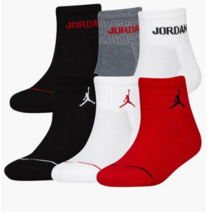 Jordan  Boys 6-pk. Embroidered Legend Cushioned Ankle Socks - £15.80 GBP