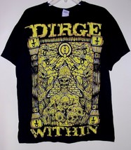 Dirge Within Concert Tour Shirt Vintage 2010 Terror For From Freedom Siz... - $109.99
