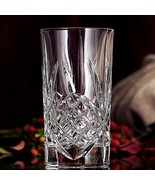 GODINGER DUBLIN CRYSTAL SET OF 12 HIGHBALL GLASSES (NEW) 10 OZ CAPACITY - £95.91 GBP