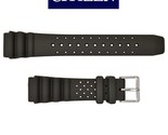 Genuine CITIZEN Watch Band Strap Black Polyurethane 59-S54486 4-S126690F - £39.58 GBP