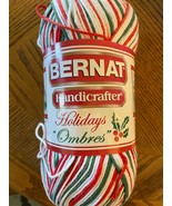 Bernat Handcrafter Holidays Ombres  Worsted Wt Yarn  clr 940970 Mistletoe - $9.07 CAD