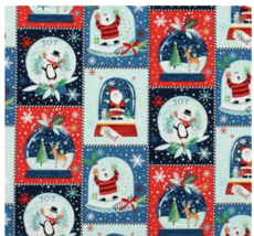 Create It Precut Sewing &amp; Craft Fabric, Christmas Patches Globes, Fat Quarter - £3.87 GBP