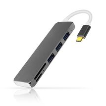 Type-C to USB3.0x3 + USB3.1(PD) + SD + Micro SD Converter Adapter - $24.89