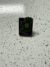 Lions Club Pin - 100% Attendance 1984-85 back -Bert Mason Int&#39;l Pres. - $4.94