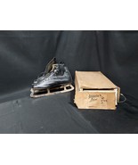 New Old Stock 1920s Starr Mfg Halifax NS Black Leather Ice Skates Sz 10 ... - $102.50 CAD