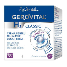 Gerovital H3 Classic Cream for mature, dry, wrinkled skin  55+  50 ml - $22.99