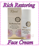 RosArt Rich Restoring Face Cream with Organic Rose Oil Certified by USDA... - $21.37