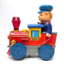 Modern Toys Tin Litho Locomotive Train Toy #3681 T Saitoh Made in Japan ... - $79.19