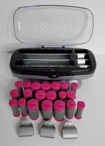 CONAIR Hot Rollers CHV26HCX 20 Three Size Hair Curlers Styling 3 Clips - $22.40