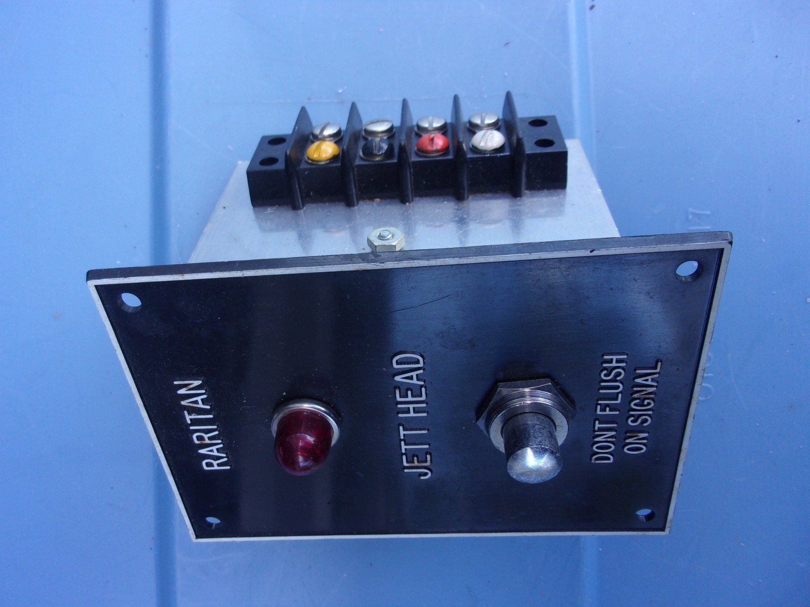 Vintage Raritan JETT Head  Marine Toilet  Wall Switch Item image 3