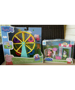 Peppa Pig Peppa’s Adventures Ferris Wheel &amp; Photo Booth Playsets w/ Figu... - £31.96 GBP