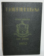 1942 FAIRFIELDIANA Roger Ludlowe High School YEARBOOK Fairfield Connecti... - £19.08 GBP