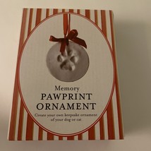 MEMORY PAW PRINT ORNAMENT KIT CAT OR DOG KEEPSAKE ORNAMENT - $115.54 MXN