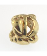 Authentic Trollbeads 18K Gold 21144D Letter Bead D, Gold - $404.10