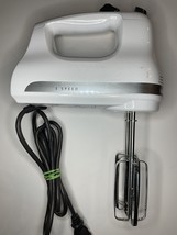 KitchenAid KHM312WH 3-Speed Hand Mixer - White - Works - £15.16 GBP