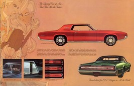 1967 Ford Thunderbird Brochure Red, 24 x 36 Inch Poster, - £16.39 GBP