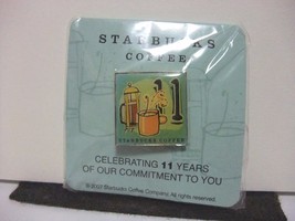 Starbucks Coffee Japan 11th anniversary Pin Batch Not for sale in store RARE - £26.28 GBP