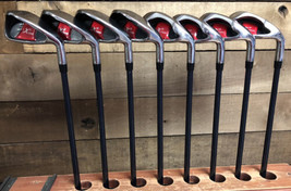 Used Senior One Length Golf Clubs X5 Men Iron Set 4-SW Graphite A Flex 5150-OLX5 - £574.65 GBP