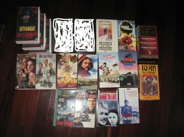 RUSSIAN HISTORY CULTURE THEME WAR &amp; LANGUAGE VHS VIDEO TAPES &amp; DVDs LOT - $1,406.02 MXN