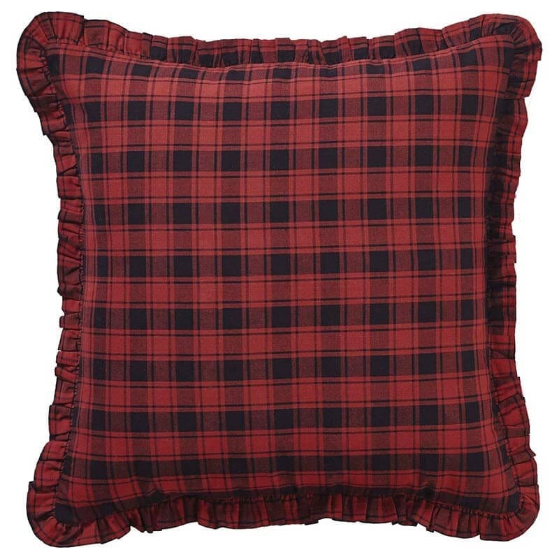 Durango Plaid Pillow for Cozy Home Decor Accent Piece - $45.27