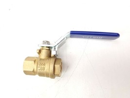 12 Chem Oil 3000B02 Brass Ball Valve 600 WOG 2 Piece Full Port  1/4&quot; 600 Wog - £74.71 GBP