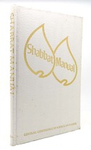 W. Gunther Plaut SHABBAT MANUAL  1st Edition 1st Printing - $48.71