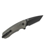 Kizer Vanguard Damned Designs Mad Tanto Button Lock Flipper Knife 3.31&quot; ... - £130.41 GBP