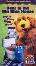 Brand NEW-Henson Bear In The Big Blue House Potty Time W Bear Vhs 1999-SHIP 24HR - £27.60 GBP