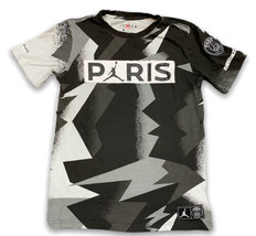 Youth Nike Air Jordan Paris Saint-Germain Allover Print Shirt Large Psg 6 - £31.60 GBP