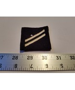 Home Treasure Square Blue Black Patch 2 White Bars Military Or Boy Scout... - £14.26 GBP